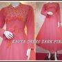 Navya dress dark pink