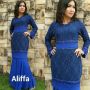 kurung ALIFFA blue