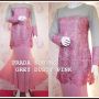 PRADA KURUNG Grey Dusty Pink