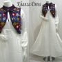 Khanza dress white