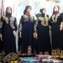 Gamis arabian bordir seri hitam