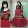 LOVE DRESS MAROON