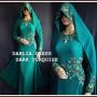 DAHLIA DRESS  dark turqoise