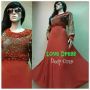 LOVE DRESS DEEP OREN