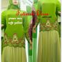 Fatimah dress green mix