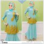 kurung sonia Blue