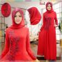 dress cinderela Red