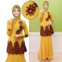 kurung sonia Yellow