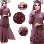 kurung Azizah DUSTY PURPLE