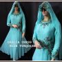 DAHLIA DRESS BLUE TURQOISE