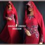 DAHLIA DRESS MAROON