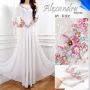 Gamis Alexandra White