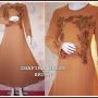 Zhafira dress brown