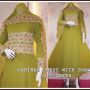 HABIBAH DRESS WITH SHAWL SOFT GREEN