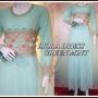 LIORA DRESS GREEN MINT