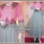 LUVENA DRESS Baby Pink Grey