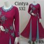 Cintya Dress Maroon