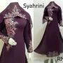 Syahrini Dress With Shawl 