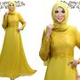 dress FF905 Yellow