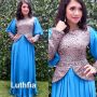 LUTHFIA DRESS Blue