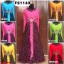 Gamis Pesta Hycon Rose Beludru 1149B