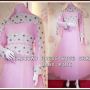 HABIBAH DRESS WITH SHAWL BABY PINK