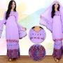 Kurung Mariyah purple