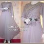 NAMILA DRESS LIGHT GREY