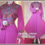 Phoebe dress,dark pink