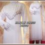 Haniah dress,White