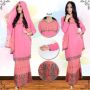 Kurung Mariyah Peach