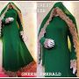 LAILI DRESS GREEN EMERALD 