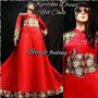 Kartika Dress Red Chili 