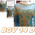 KEBAYA TILE PAYET LENGAN PANJANG 14 D