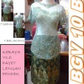 KEBAYA TILE PAYET LENGAN PENDEK.