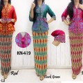 KEBAYA ENCIM BORDIR BENANG EMASKN-419