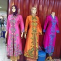 setelan kebaya bordir+rok songket 001