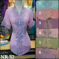 atasan kebaya bordir Kode NR-32