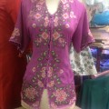 kebaya bordir lengan pendek