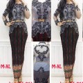 stelan kebaya pinguin payet +rok+torso+belt kode FL-261