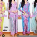 Kebaya Modern: KN-412 Payet Korneli Kombinasi with Kamisol