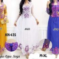 Kebaya Modern: KN-435 Barbie Payet Kupu-Kupu with Lontorso