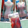 KEBAYA TILE PAYET LENGAN panjang