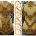 KEBAYA TILE PAYET LENGAN PENDEK.