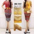 setelan kebaya tille payet BA-043