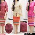 kode;FL-196 Stelan kebaya bordir