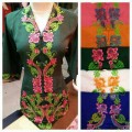 kebaya encim bordir lengan 7 / 8