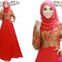 HUSNIAH DRESS ORANGE