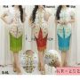 KR-202 kebaya set pendek lengan tingkat