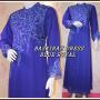 BASYIRAH DRESS BLUE ROYAL 